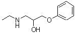 CAS#: 58461-93-1， 1-(Ethylamino)-3-Phenoxy-2-Propanol