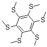 CAS#: 58468-22-7， Hexakis(Methylthio)Benzene
