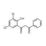 CAS#: 58483-28-6， 1-(3,5-Dichloro-2-Hydroxyphenyl)-3-Phenyl-1,3-Propanedione