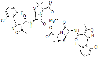 CAS#: 58486-36-5， Flucloxacillinmagnesium
