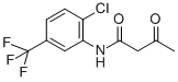CAS 登录号：585-97-7， N-[2-氯-5-(三氟甲基)苯基]-3-氧代丁酰胺