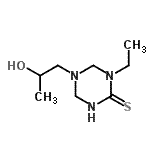 CAS#: 585566-40-1， 1-Ethyl-5-(2-Hydroxypropyl)-1,3,5-Triazinane-2-Thione