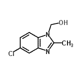 CAS#: 58566-87-3， (5-Chloro-2-Methyl-1H-Benzimidazol-1-Yl)Methanol