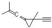 CAS#: 58668-76-1， 1-Ethynyl-1-Methyl-2-(2-Methyl-1-Propen-1-Ylidene)Cyclopropane