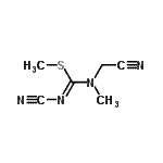 CAS#: 586965-23-3， Methyl N'-Cyano-N-(Cyanomethyl)-N-Methylcarbamimidothioate