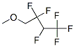 structure of CAS# 58705-93-4, 1,1,1,2,3,3-Hexafluoro-4-Methoxybutane;1,1,1,2,3,3-Hexafluoro-4-Methoxy-Butane