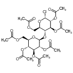 CAS#: 58720-13-1， 2,3,6-Tri-O-Acetyl-4-O-(2,3,4,6-Tetra-O-Acetyl-beta-D-Glucopyranosyl)-alpha-D-Glucopyranosyl Chloride