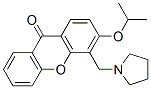 CAS#: 58741-68-7， 3-Isopropoxy-4-[(1-Pyrrolidinyl)Methyl]-9H-Xanthen-9-One