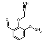 CAS#: 58758-45-5， 3-Methoxy-2-(2-Propyn-1-Yloxy)Benzaldehyde