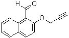 structure of CAS# 58758-48-8, 2-(2-Propynyloxy)-1-Naphthaldehyde;7X-0711