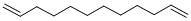 structure of CAS# 5876-87-9, 1,11-Dodecadiene;Dodecadiene, 1,11-;1,11-Dodecadiene