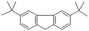 structure of CAS# 58775-07-8, 3,6-Di-Tert-Butylfluorene;9H-Fluorene, 3,6-Bis(1,1-Dimethylethyl)-;3,6-Di(Tert-Butyl)-9H-Fluorene;3,6-Di-Tert-Butyl-9H-Fluorene