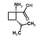 CAS#: 587829-78-5， (1S,2S)-1-Amino-2-Isopropylcyclobutanecarboxylic Acid