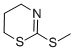 structure of CAS# 58842-19-6, 2-(Methylsulfanyl)-5,6-Dihydro-4H-1,3-Thiazine;2-(Methylsulphanyl)-5,6-Dihydro-4H-1,3-Thiazine;5,6-Dihydro-2-(Methylsulphanyl)-4H-1,3-Thiazine;2-(METHYLSULFANYL)-5,6-DIHYDRO-4H-1,3-THIAZINE
