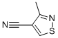 structure of CAS# 58850-81-0, 3-Methyl-4-Isothiazolecarbonitrile;3-Methyl-Isothiazole-4-Carbonitrile