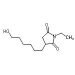 CAS#: 588672-38-2， 1-Ethyl-3-(6-Hydroxyhexyl)-2,5-Pyrrolidinedione