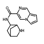 CAS#: 588725-71-7， N-(2-Azabicyclo[2.2.1]Hept-6-Yl)Pyrrolo[1,2-a]Pyrazine-3-Carboxamide