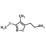 CAS#: 58893-40-6， 2-(3-Methoxy-4-Methyl-1,2-Oxazol-5-Yl)Ethanamine
