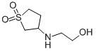 structure of CAS# 58903-81-4, 2-[(1,1-Dioxidotetrahydrothien-3-Yl)Amino]Ethanol;2-(1,1-DIOXO-TETRAHYDRO-1LAMBDA6-THIOPHEN-3-YL-AMINO)-ETHANOL;2-(1,1-DIOXO-TETRAHYDRO-1-THIOPHEN-3-YLAMINO)-ETHANOL;2-(1,1-DIOXO-TETRAHYDROTHIOPHEN-3-YLAMINO)-ETHANOL