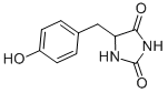 structure of CAS# 58942-04-4, 5-[(4-Hydroxyphenyl)Methyl]Imidazolidine-2,4-Dione;5-(4-Hydroxybenzyl)Hydantoin;Nsc52761;Nsc56834