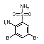 CAS 登录号：59018-47-2， 2-氨基-3,5-二溴苯磺酰胺