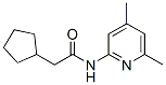 CAS#: 590376-77-5， N-(4,6-Dimethyl-2-Pyridinyl)-Cyclopentaneacetamide