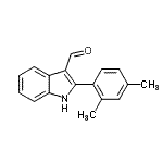 CAS#: 590390-99-1， 2-(2,4-Dimethylphenyl)-1H-Indole-3-Carbaldehyde