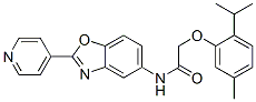 CAS#: 590394-01-7， 2-[5-Methyl-2-(Isopropyl)Phenoxy]-N-[2-(Pyridin-4-Yl)-5-Benzoxazolyl]-Acetamide