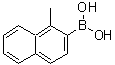 structure of CAS# 590401-47-1, (1-Methyl-2-Naphthyl)Boronic Acid;(1-methylnaphthalen-2-yl)boronic acid;[590401-47-1];1-Methylnaphthalene-2-boronic acid