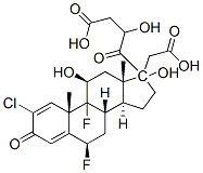 CAS#: 59047-08-4， 2-Chloro-6beta,9-Difluoro-11beta,17,21-Trihydroxypregna-1,4-Diene-3,20-Dione 17,21-Di(Acetate)