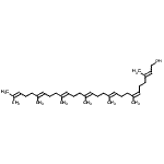 CAS 登录号：5905-41-9， (2E,6Z,10E,14E,18E,22E)-3,7,11,15,19,23,27-七甲基-2,6,10,14,18,22,26-二十八庚烯-1-醇