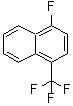 结构式 CAS# 59080-13-6, 1-氟-4-(三氟甲基)-萘