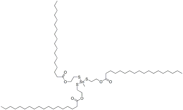 CAS#: 59118-76-2， (Methylstannylidyne)Tris(Thioethylene) Tristearate