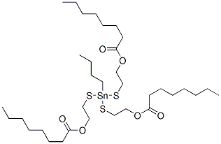 CAS#: 59118-80-8， (Butylstannylidyne)Tris(Thioethylene) Trioctanoate