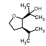 CAS 登录号：591208-83-2， 2-[(2R,3R)-3-异丙基四氢-2-呋喃基]-2-丙醇