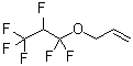 结构式 CAS# 59158-81-5, 烯丙基 1,1,2,3,3,3-六氟丙基醚
