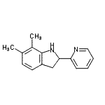 CAS#: 591720-50-2， 6,7-Dimethyl-2-(2-Pyridinyl)Indoline