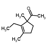 CAS#: 591759-69-2， 1-(2-Ethyl-1,3-Dimethyl-2-Cyclopenten-1-Yl)Ethanone
