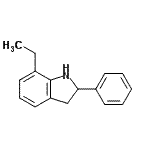 CAS#: 591767-15-6， 7-Ethyl-2-Phenylindoline