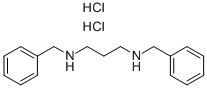 结构式 CAS# 59211-73-3, N,N'-二(苯基甲基)-1,3-丙烷二胺二盐酸盐