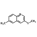 CAS#: 592479-09-9， 3-Methoxy-6-Methylquinoline