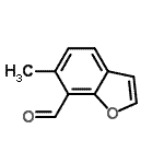 CAS#: 59254-26-1， 6-Methyl-1-Benzofuran-7-Carbaldehyde