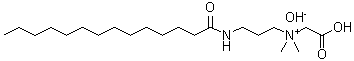 CAS#: 59272-84-3， (Carboxymethyl)Dimethyl-3-[(1-Oxotetradecyl)Amino]Propylammonium Hydroxide