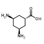CAS#: 593235-12-2， (1s,3R,5S)-3,5-Diaminocyclohexanecarboxylic acid