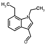CAS#: 593237-08-2， 1,7-Diethyl-1H-Indole-3-Carbaldehyde