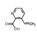 CAS#: 593287-44-6， 3-Vinyl-2-Pyridinecarboxylic Acid