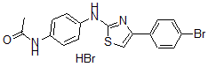 CAS#: 5935-78-4， N-[4-[[4-(4-Bromophenyl)thiazol-2-yl]amino]phenyl]acetamide hydrobromide
