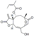 CAS#: 59481-48-0， (Z)-2-Methyl-2-Butenoic Acid (3aR,4R,6R,10Z,11aR)-2,3,3a,4,5,6,7,11alpha-Octahydro-10-Hydroxymethyl-6-Methyl-3-Methylene-2,7-Dioxo-6,9-Epoxycyclodeca[b]Furan-4-Yl Ester