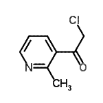 CAS#: 594815-01-7， 2-Chloro-1-(2-Methyl-3-Pyridinyl)Ethanone