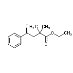 structure of CAS# 594815-53-9, Ethyl 2,2-Dimethyl-4-Oxo-4-Phenylbutanoate;Ethyl 2,2-dimethyl-4-oxo-4-phenylbutyrate